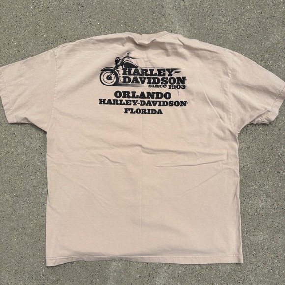 Harley Davidson T Shirt Motorcycle Graphic Tee Legendary Freedom Ride - Picture 4 of 4